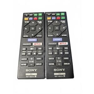 Sony RMT-VB201U BD Remote Controls - Pair Genuine Sony Open Box